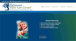 Desktop Screenshot of delawareelderlawcenter.com